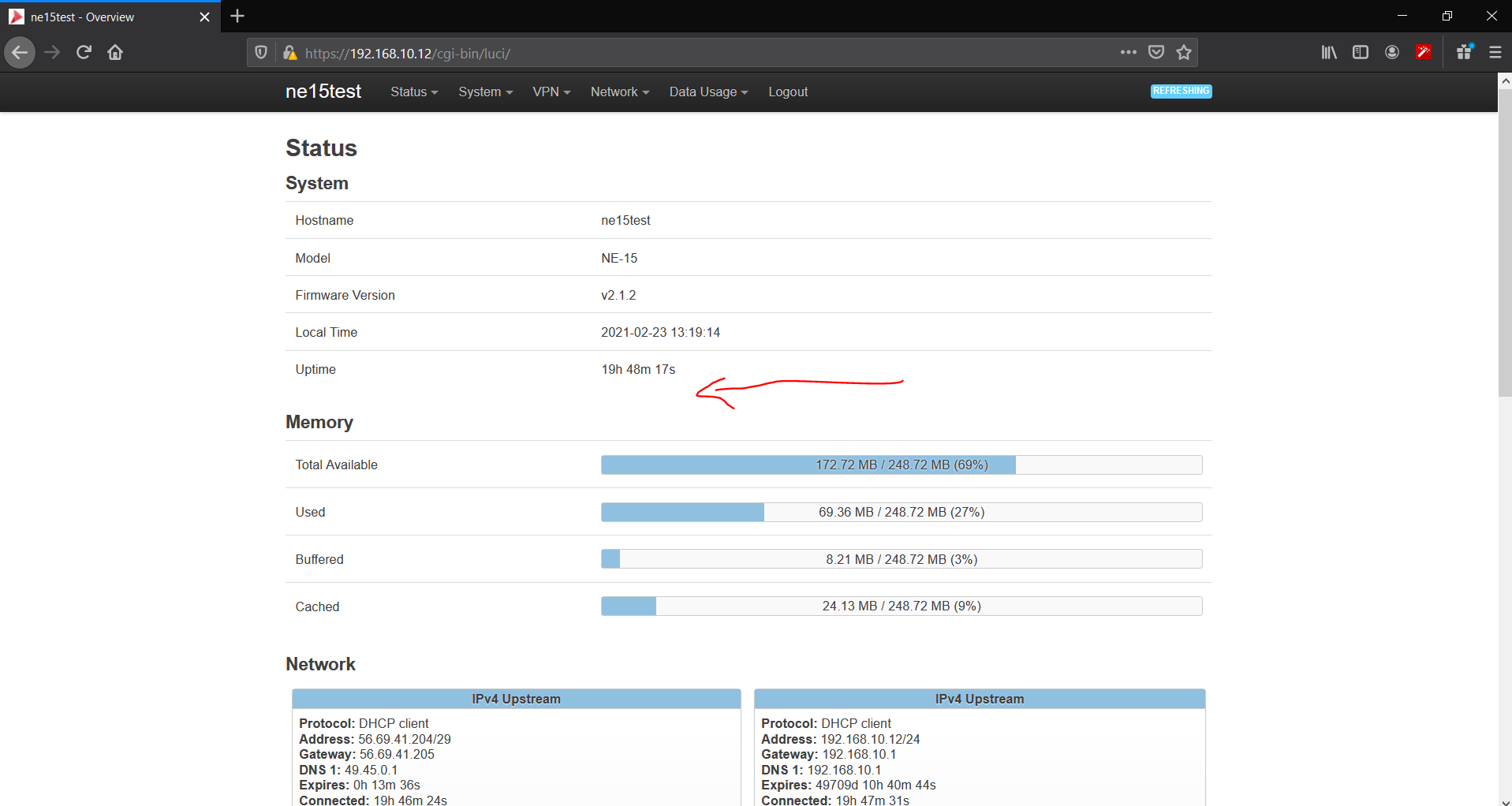 How To Execute A Bash Shell Command On Webui In Openwrt 19 07 6 Installing And Using Openwrt Openwrt Forum