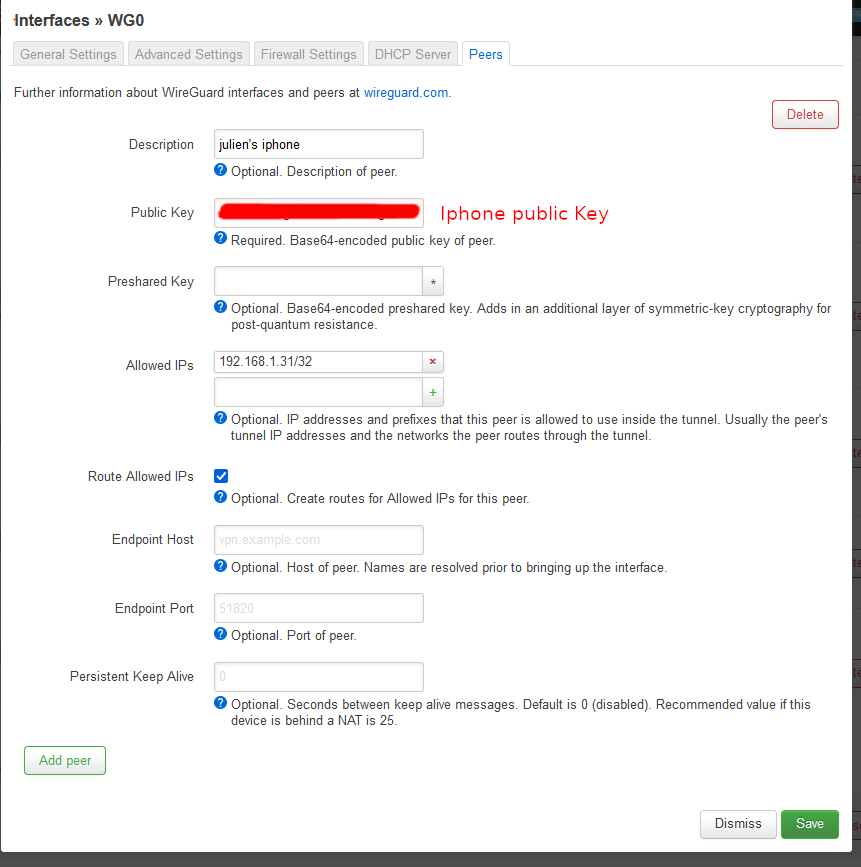 General Issue]: Wireguard handshake successful but no traffic