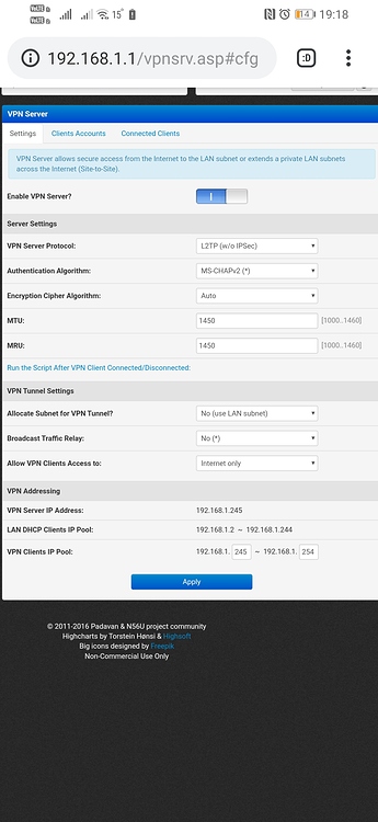 Huawei l2tp server настройка