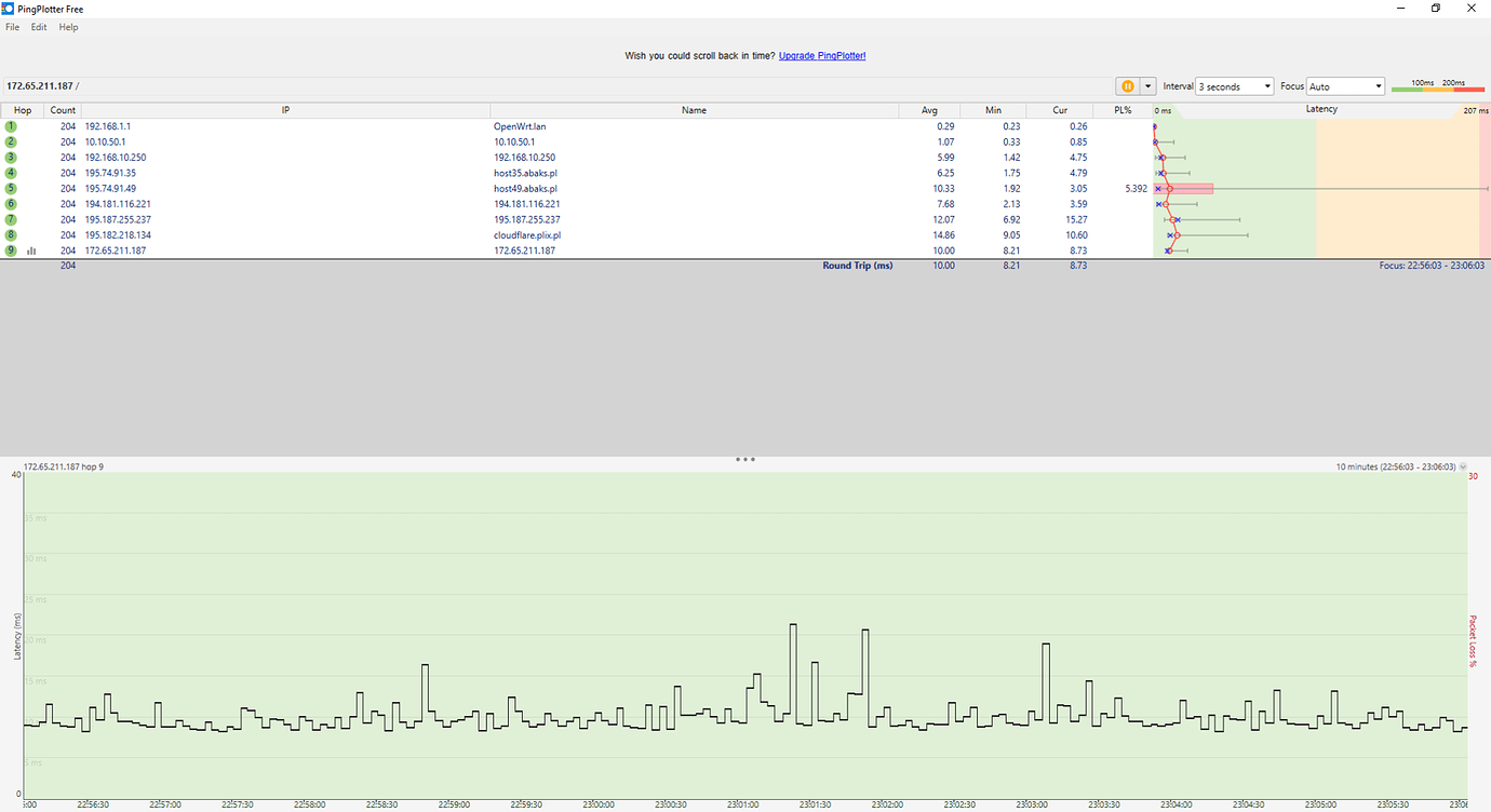 pingplotter update not installing