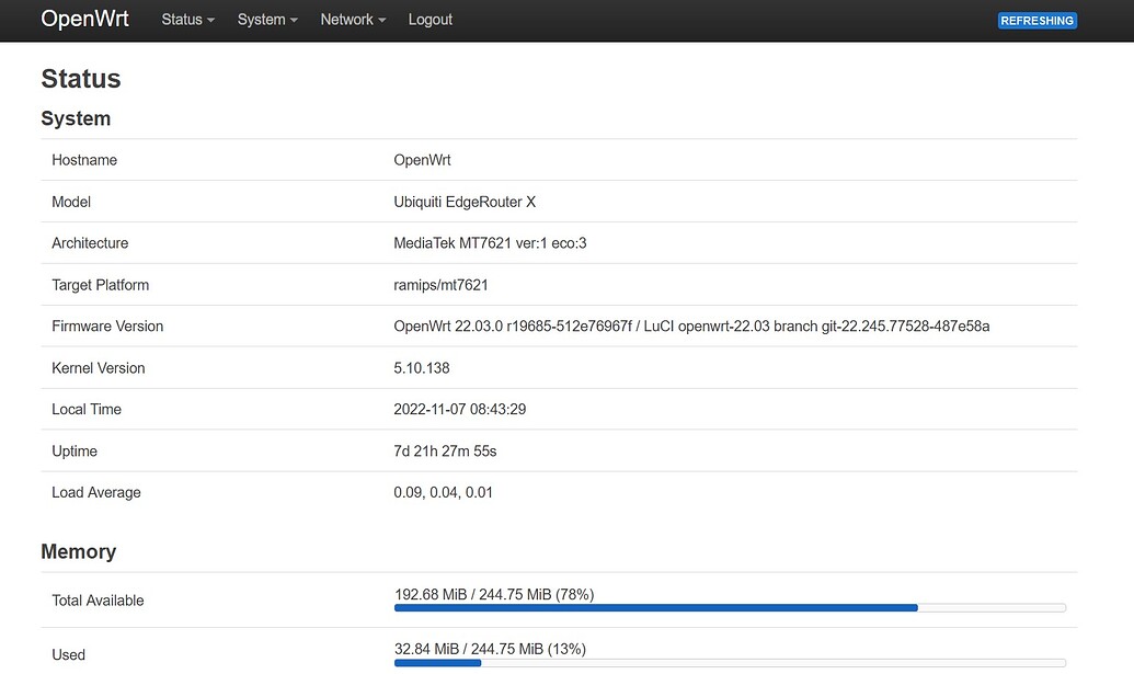 Flashing OpenWrt to Edge Router X difficult? Installing and Using