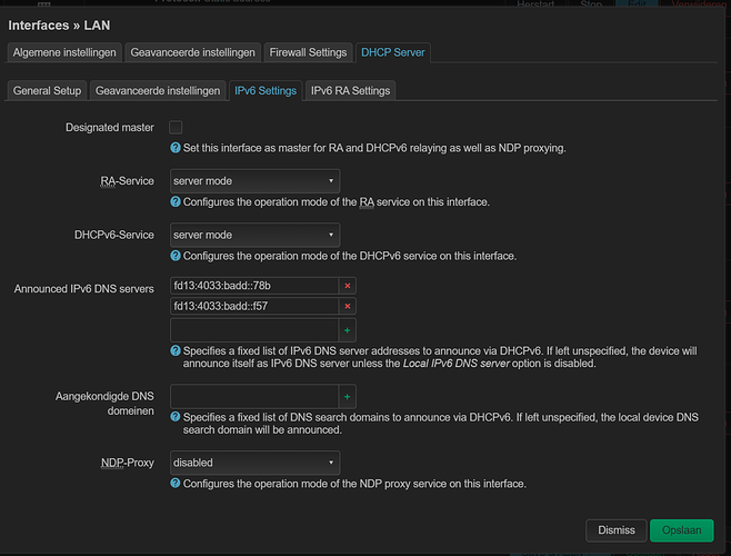 LAN settings 2