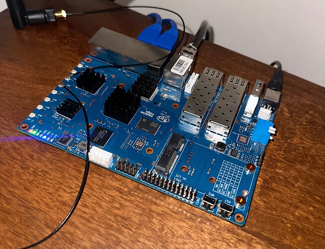 The Banana Pi R3 board