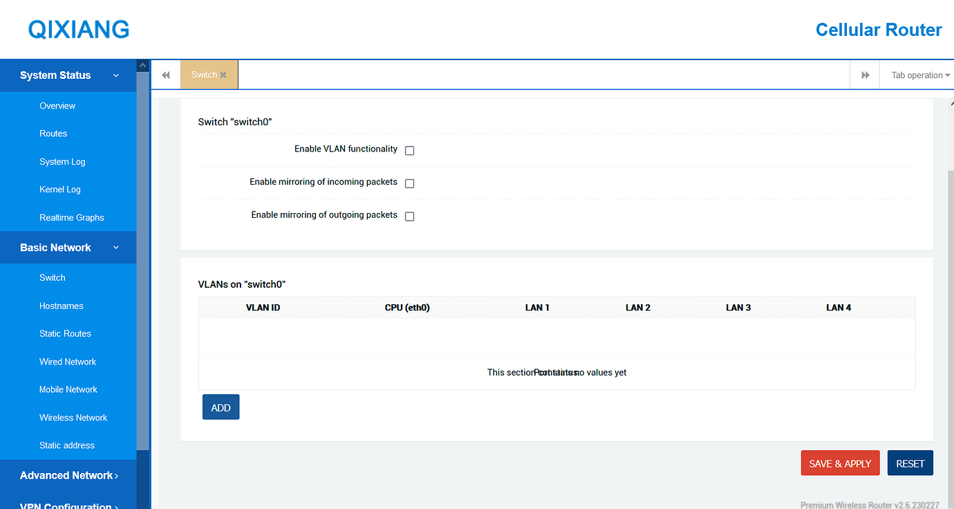 How can I change my router’s wan port to lan port? Network and