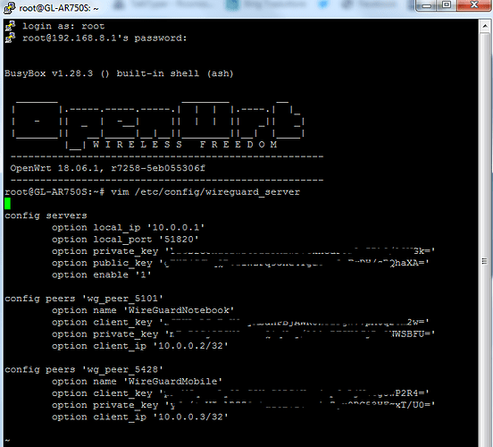 opewrt config