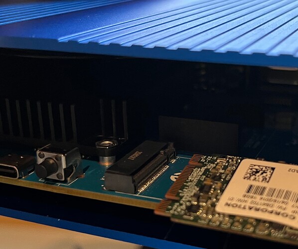OpenWrt One M.2 slot and Older B-key M.2 SSD drive