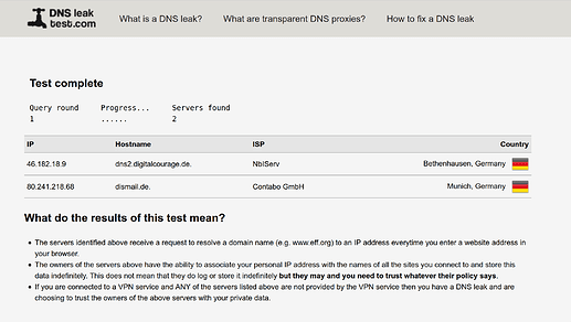 dnsleaktest