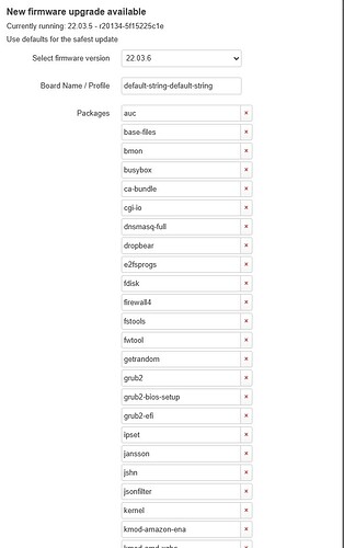 sysupgrade 2