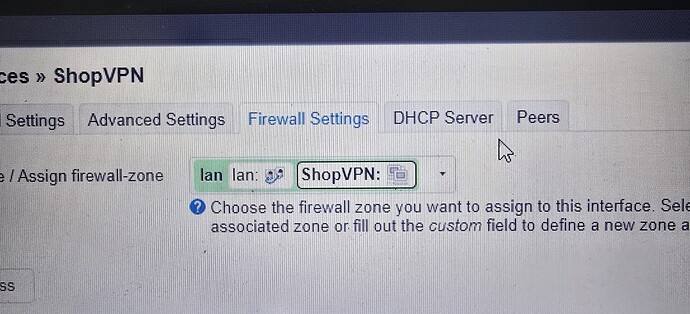 Firewall Zone