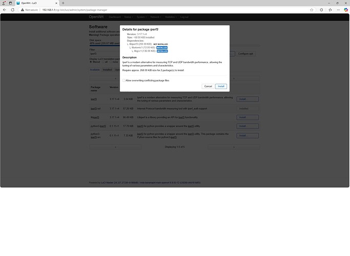 mda iperf3