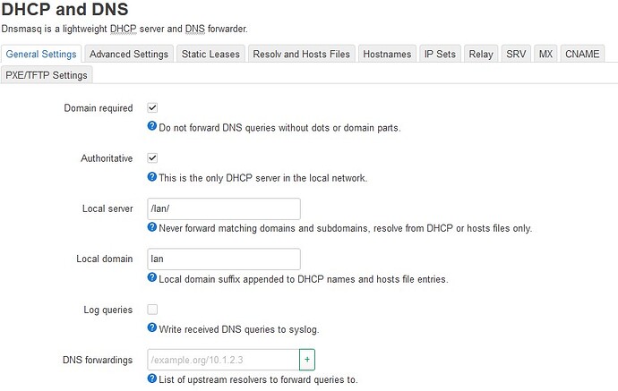 DHCP and DNS