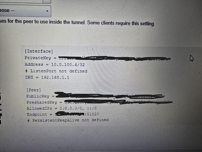 Peer Config