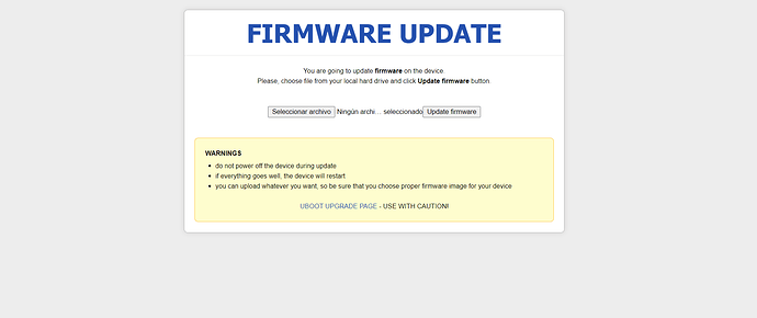 firmware update