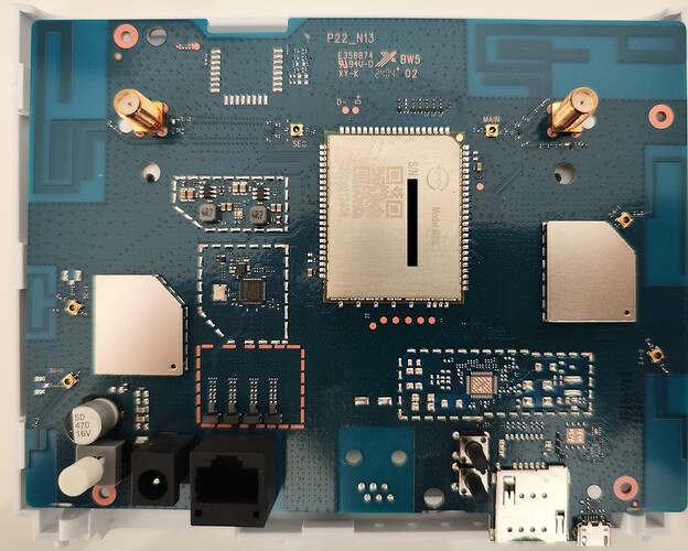 Beafon R222 system board