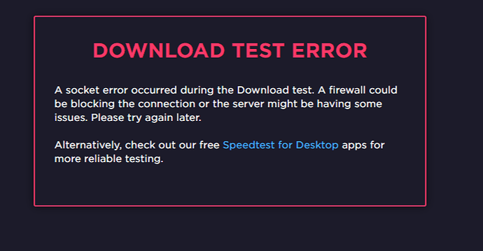 Download Test Error