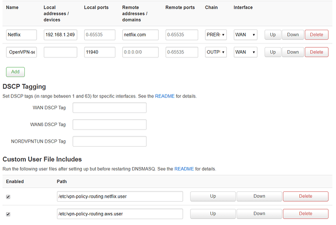 Netflix to skip VPN - Network and Wireless Configuration - OpenWrt Forum