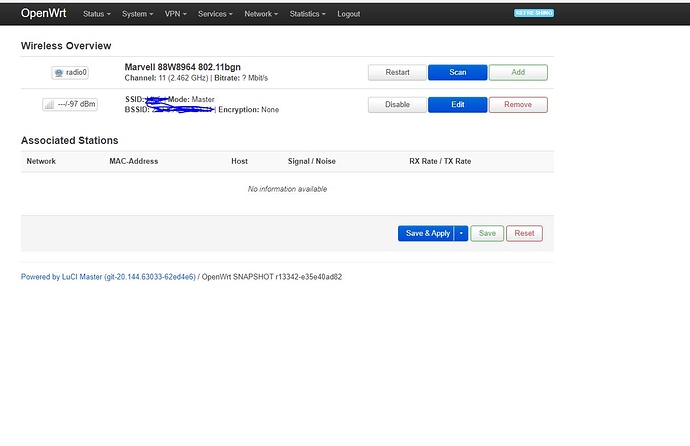 openwrt no 5ghz radio