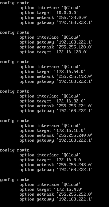 Static routes with packet loss