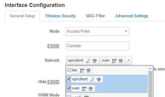 Openwrt роутер настройка vpn