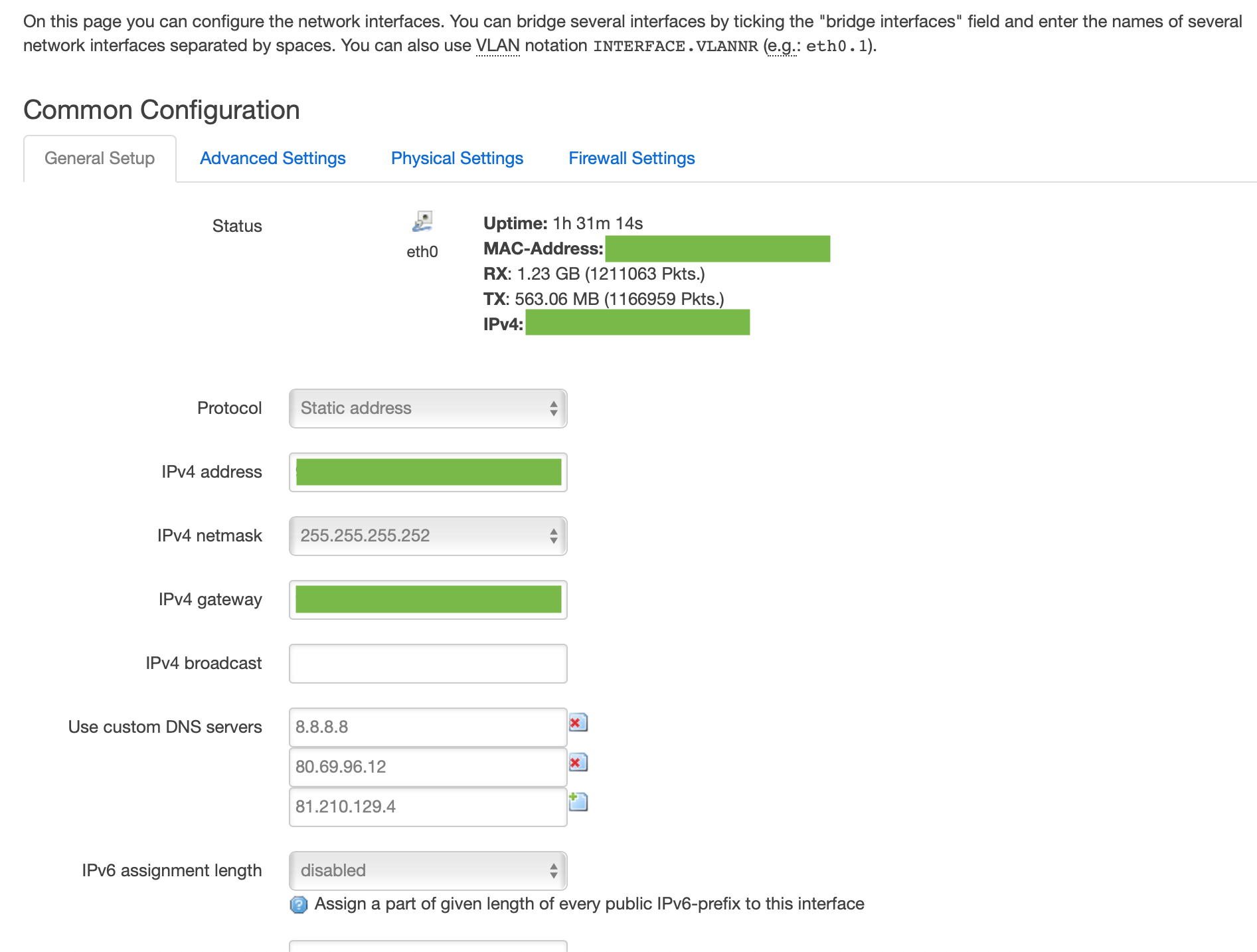 Intranet Not Reachable Through Static Ip Network And Wireless Configuration Openwrt Forum