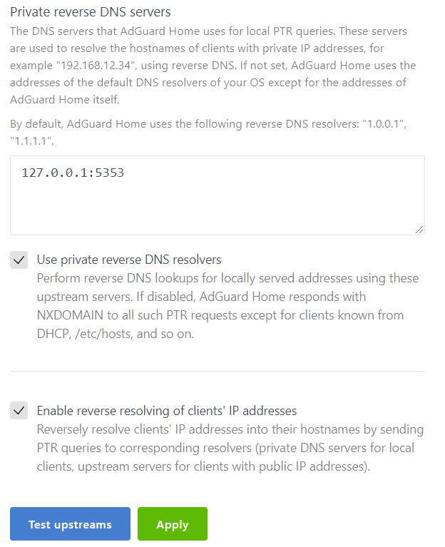 adguard home dnsmasq