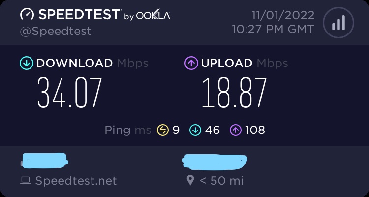 for some reason when i download games from steam or epic or even just files  from internet my download speed is way lower than what i get from  speedtest, anyone know if