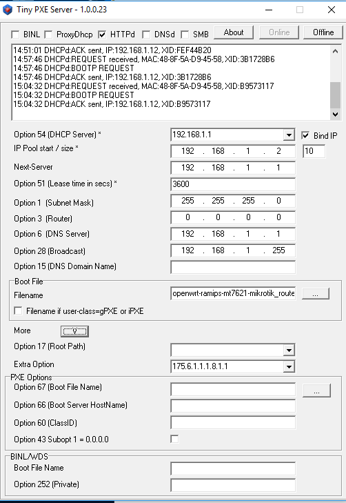 installing openwrt on a mikrotik routerboard