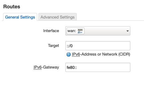 Ipv6 Configuration In Openwrt Network And Wireless Configuration Openwrt Forum