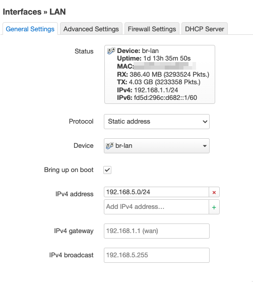 Unable to have a stable ssh tunnel after I installed OpenWrt ...