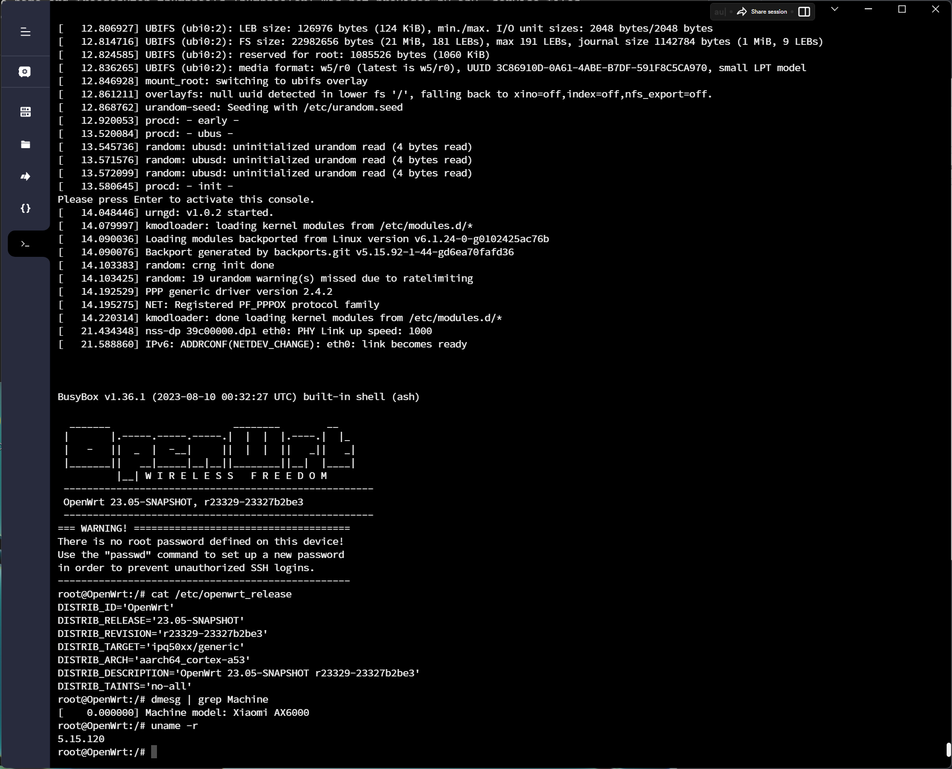 Add OpenWrt for Xiaomi AX3000 2021 - For Developers - OpenWrt Forum