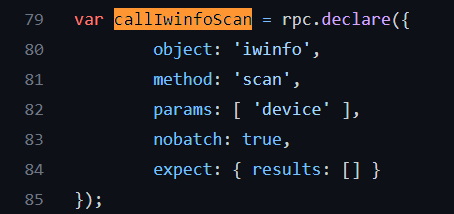 OpenWrt callIwinfoScan - luci-static network.js - 2022-11-20