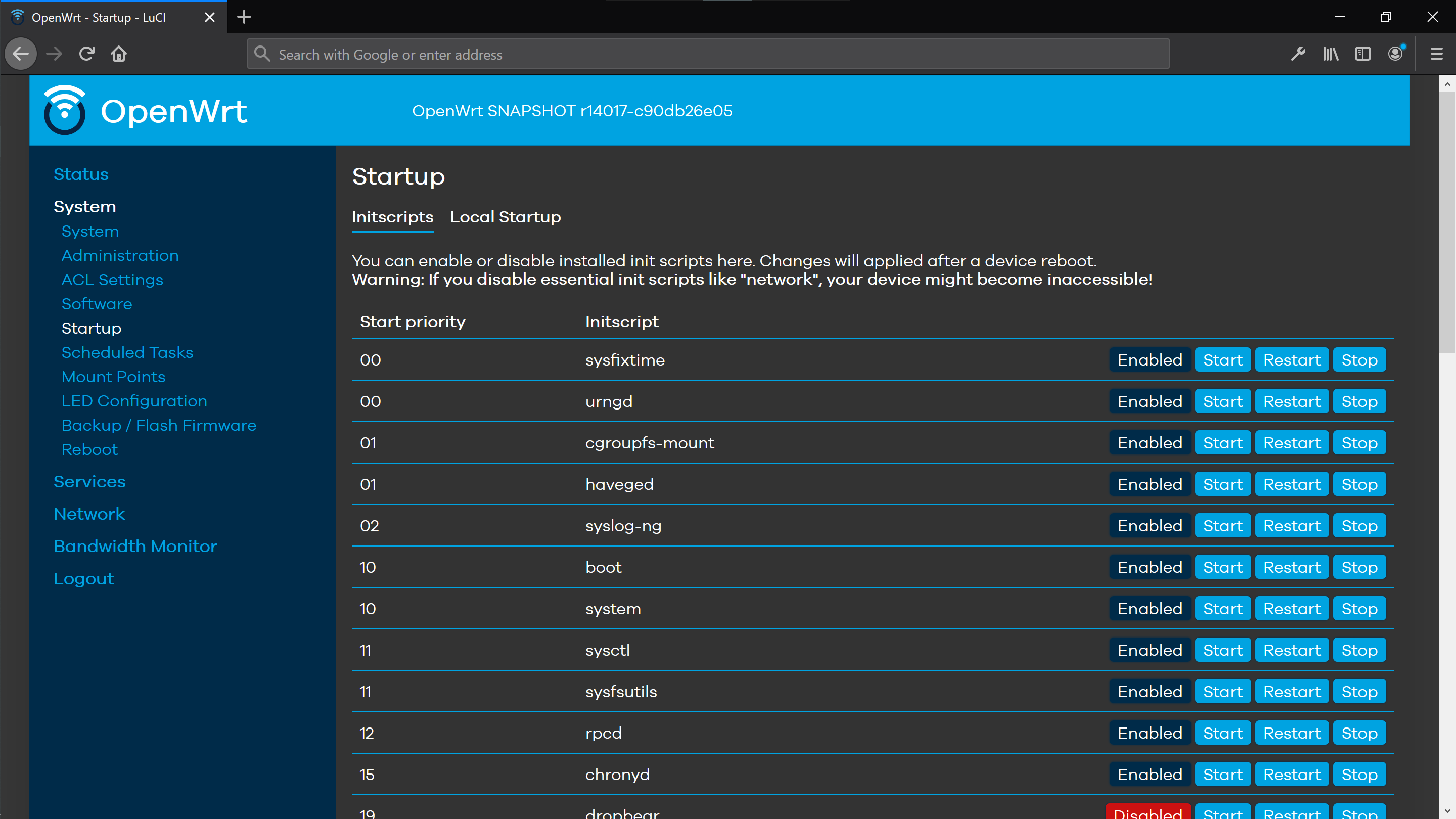 Are There Plans For A New Dark Theme For Openwrt For Developers Openwrt Forum