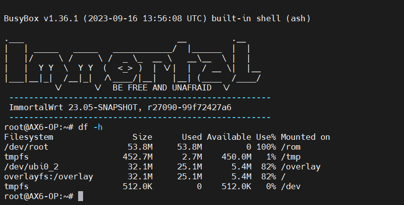 OpenWrt Wiki] Xiaomi Redmi AX6 Wi-Fi 6 Mesh Router