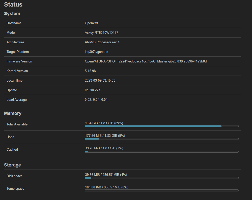 Spectrum SAX1V1K (Askey RT5010W) OpenWrt Support - For Developers ...