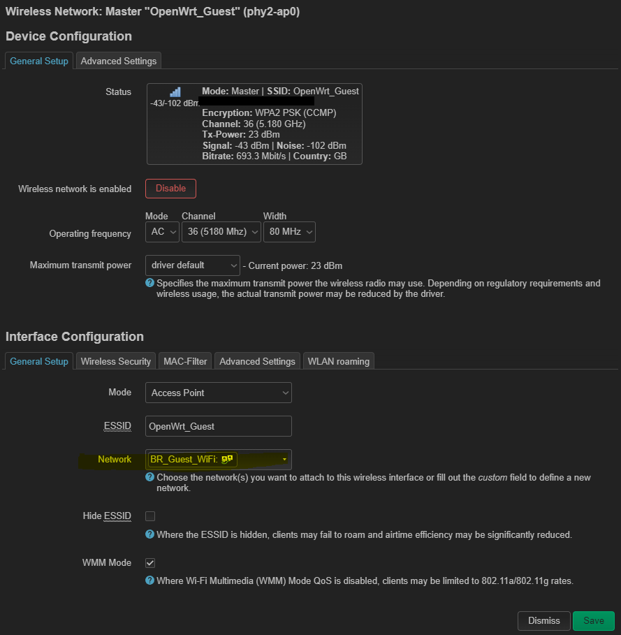 WiFi access point | DHCP failing for guest network - Network and ...